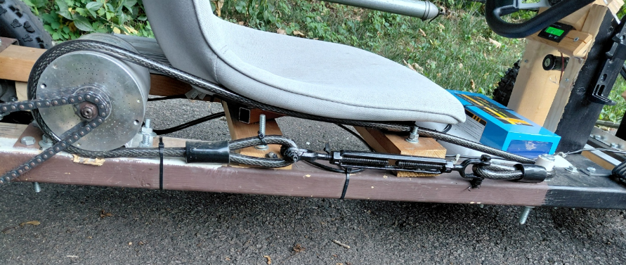 Chain tensioning