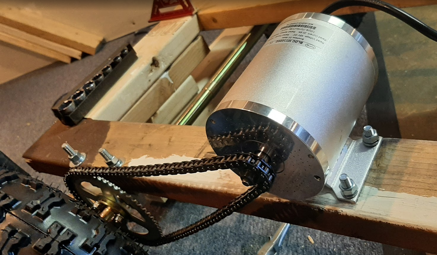Motor gearing