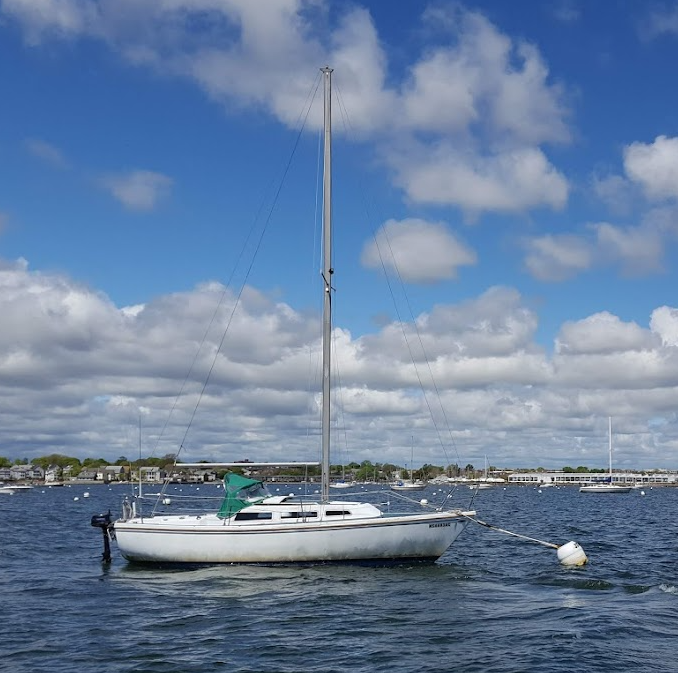 Sailboat on the water